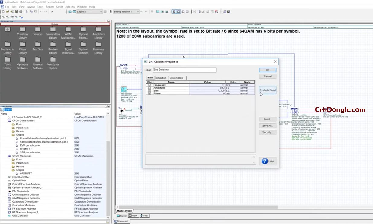 OptiSystem 22 OptiSystem 2024